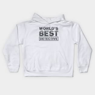 World's Best Detective Kids Hoodie